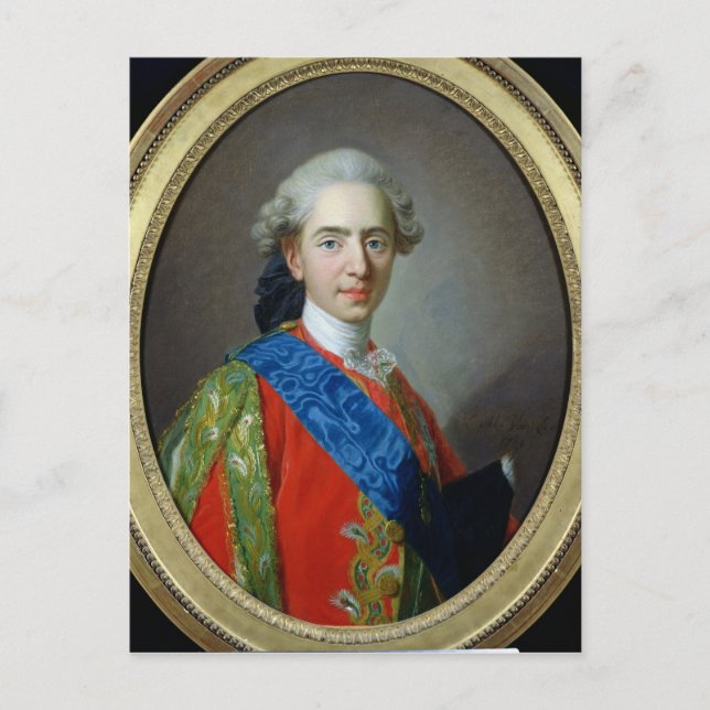 Portrait von Dauphin Louis von Frankreich Postkarte (Vorderseite)