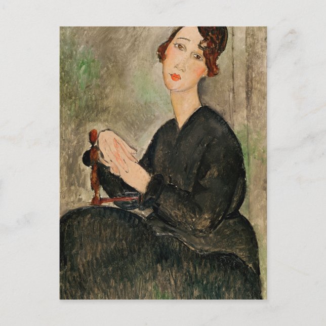 Portrait von Dedie Hayden, 1918 Postkarte (Vorderseite)