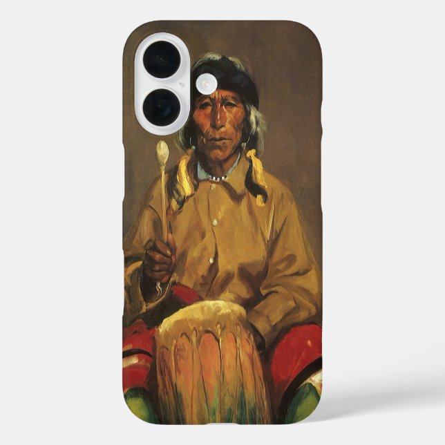Portrait von Dieguito Roybal von Robert Henri iPhone 16 Hülle (Rückseite)