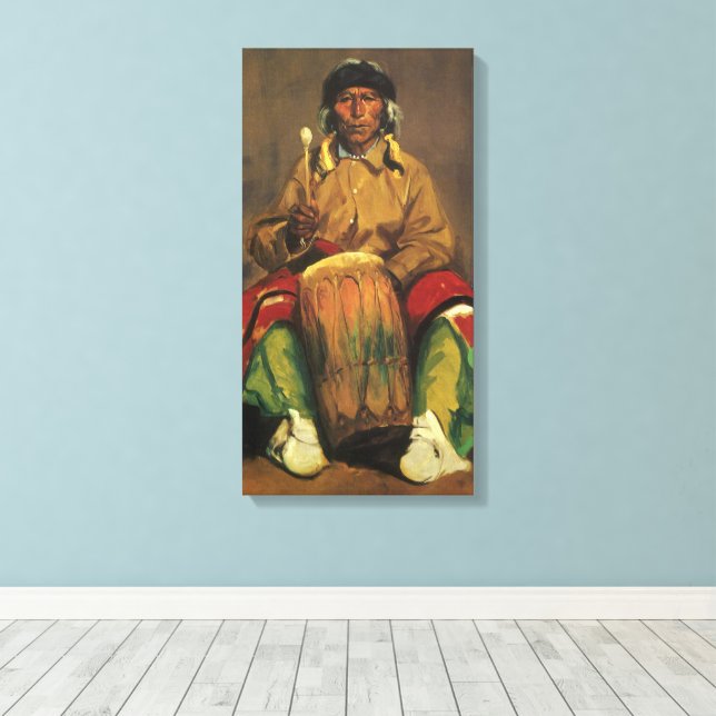 Portrait von Dieguito Roybal von Robert Henri Leinwanddruck (Insitu (Holzboden))