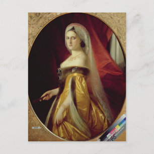 Portrait von Duchess Maria Nikolaevna Postkarte