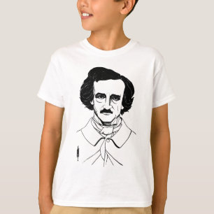 Portrait von Edgar Allan Poe T-Shirt