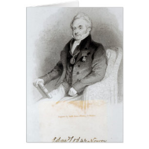 Portrait von Edmund Lodge