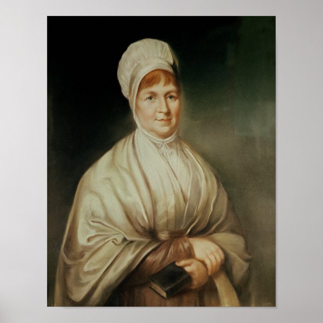Portrait von Elizabeth Fry Poster (Vorne)