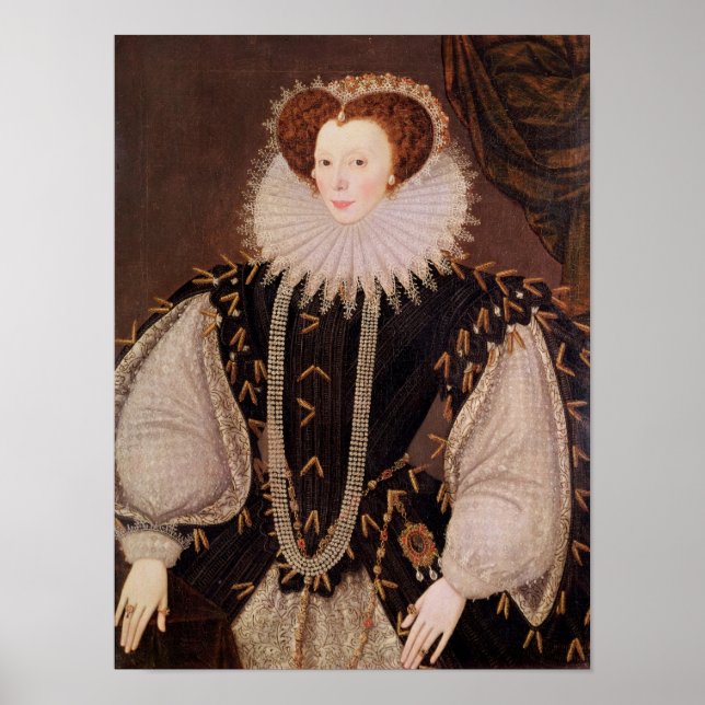 Portrait von Elizabeth Sydenham Poster (Vorne)