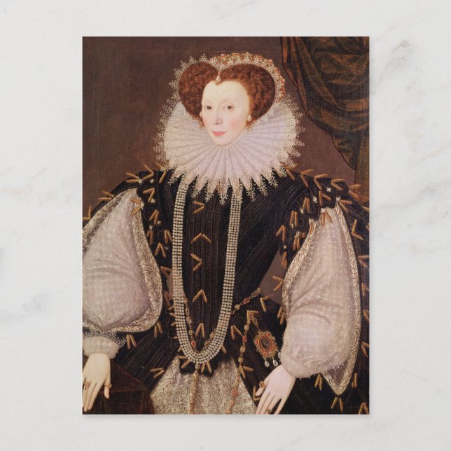 Portrait von Elizabeth Sydenham Postkarte (Vorderseite)