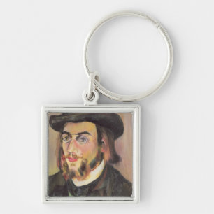 Portrait von Erik Satie c.1892 Schlüsselanhänger