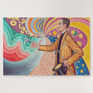 Portrait von Felix Feneon, Signac