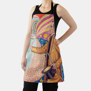 Portrait von Felix Feneon, Signac Schürze