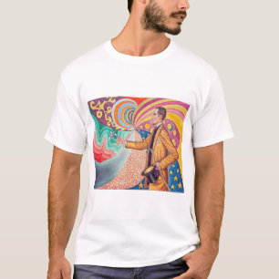 Portrait von Felix Feneon, Signac T-Shirt
