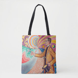 Portrait von Felix Feneon, Signac Tasche