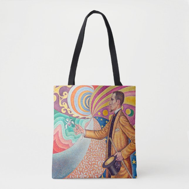 Portrait von Felix Feneon, Signac Tasche (Vorderseite)