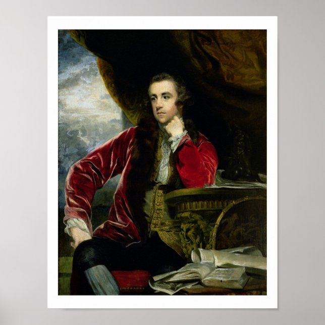 Portrait von Francis Russell, der Marquesse von Ta Poster (Vorne)