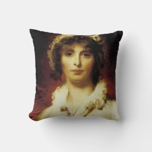 Portrait von Frau Robert Burne-Jones Kissen