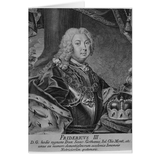 Portrait von Frederick III (Vorne)