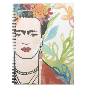 Portrait von Frida Kahlo Notizblock