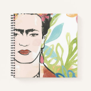 Portrait von Frida Kahlo Notizbuch