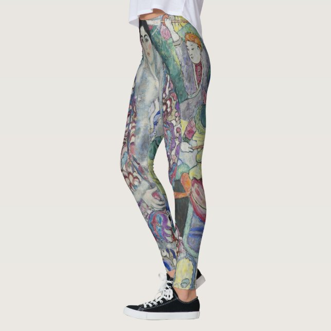 Portrait von Friederike Maria Beer von Gustav Klim Leggings (Links)