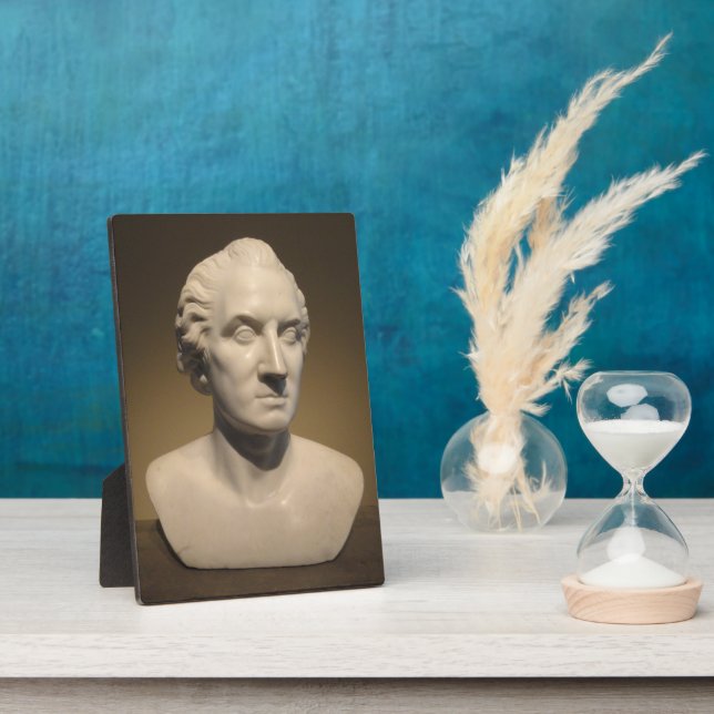 Portrait von George Washington | 1828-30 Fotoplatte (Seite)