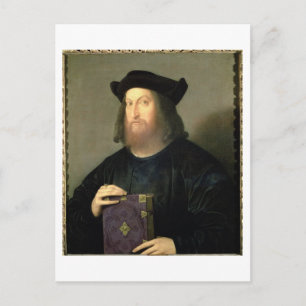Portrait von Gian Giorgio Trissino (1478-1550) (Öl Postkarte