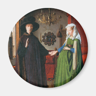Portrait von Giovanni Arnolfini und seiner Ehefrau Magnet