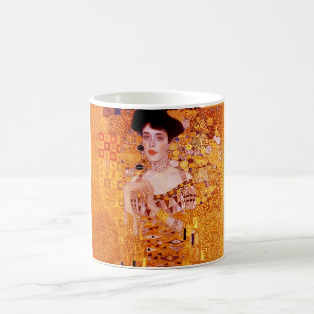 Portrait von Gustav Klimt Kaffeetasse (Mittel)