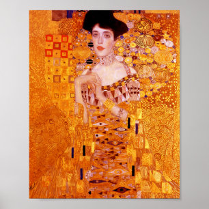 Portrait von Gustav Klimt Poster