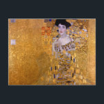 Portrait von Gustav Klimt Postkarte<br><div class="desc">Portrait von Gustav Klimt</div>