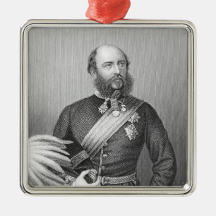 Portrait von H.R.H. Der Herzog von Cambridge Silbernes Ornament