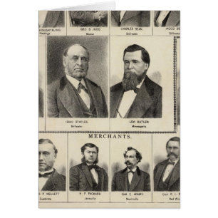 Portrait von Händlern, Minnesota