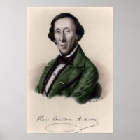 Portrait von Hans Christlich Andersen 2