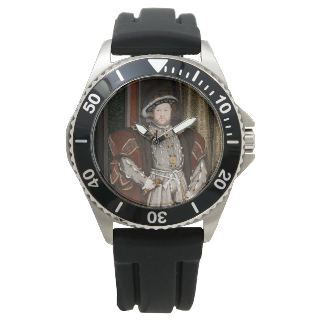 Portrait von Heinrich VIII (Hans Holbein der Jünge Armbanduhr (Vorderseite)