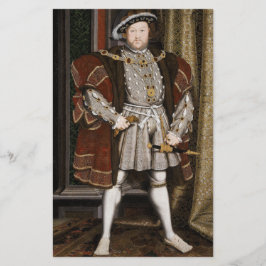 Portrait von Heinrich VIII (Hans Holbein der Jünge Briefpapier