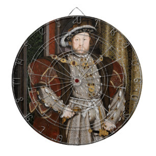 Portrait von Heinrich VIII (Hans Holbein der Jünge Dartscheibe