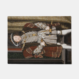 Portrait von Heinrich VIII (Hans Holbein der Jünge Fußmatte