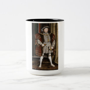Portrait von Heinrich VIII (Hans Holbein der Jünge Zweifarbige Tasse