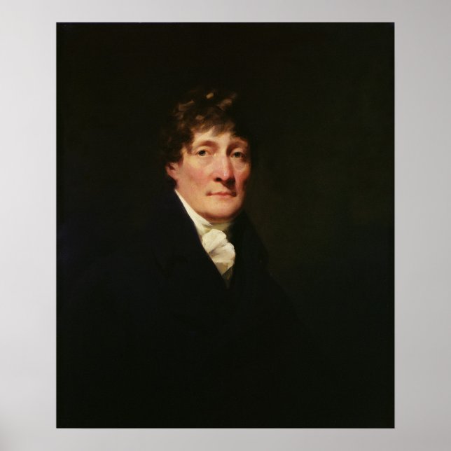 Portrait von Henry Mackenzie Poster (Vorne)