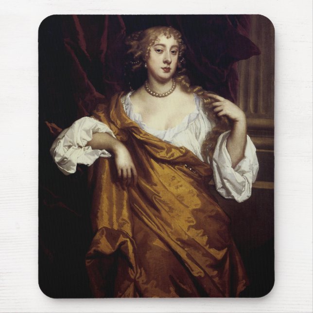 Portrait von Hon. Mary Wharton Mousepad (Vorne)