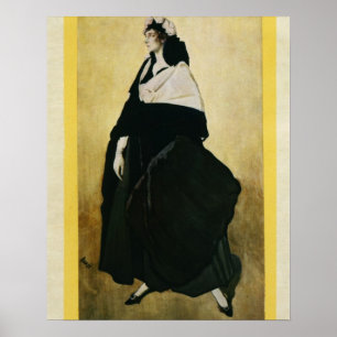 Portrait von Ida Lvovna Rubinstein (c.1885-1960) ( Poster