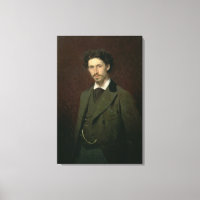 Portrait von Ilya Efimovich Repin, 1876