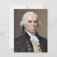 Portrait von James Madison