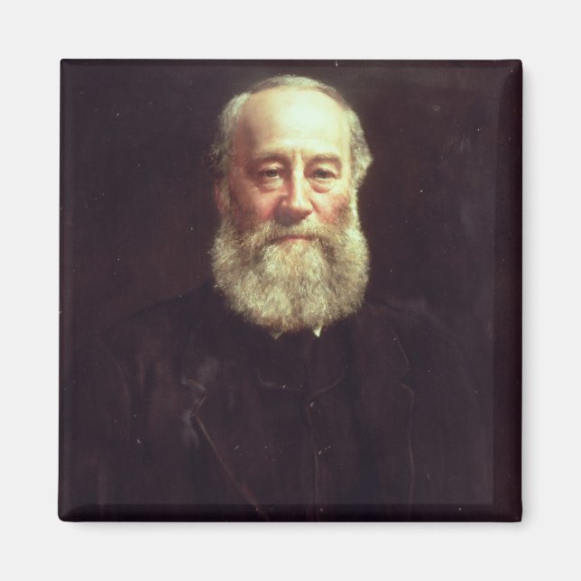 Portrait von James Prescott Joule Magnet (Vorne)