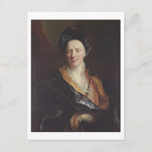 Portrait von Jean Baptiste Rousseau (1671-1741) 17 Postkarte