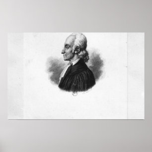 Portrait von Jean Frederic Oberlin Poster