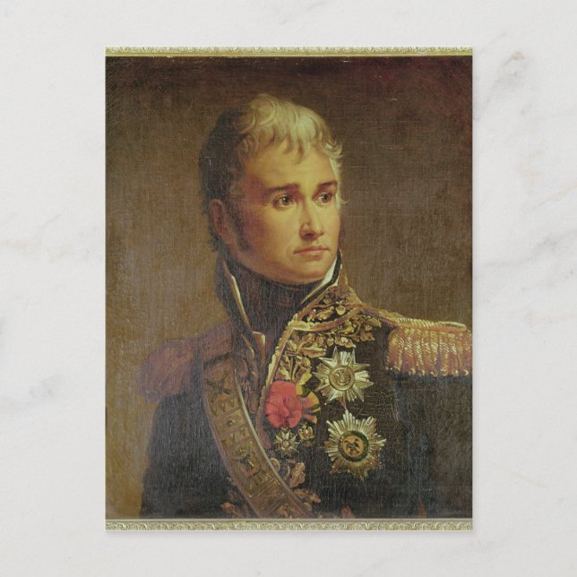 Portrait von Jean Lannes Duke von Montebello Postkarte (Vorderseite)