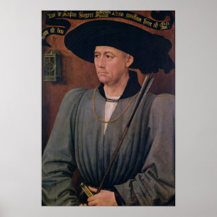 Portrait von Jean Lefevre de Saint-Remy Poster