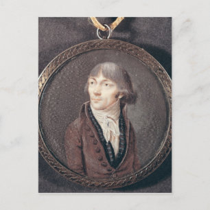 Portrait von Jean-Marie Collot d'Herbois Postkarte