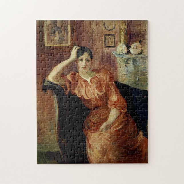 Portrait von Jeanne Pontillon (Vertikal)