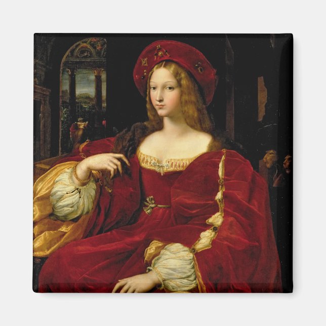 Portrait von Jeanne von Aragon (c.1500-77) Ehefrau Magnet (Vorne)