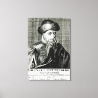 Portrait von Johannes Gutenberg